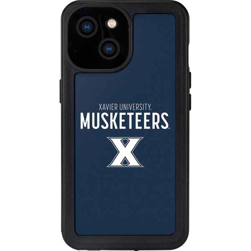 Xavier University Muskateers iPhone 15 Waterproof Case